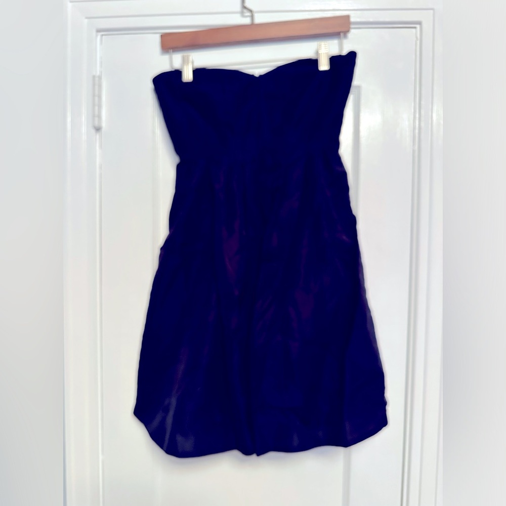 JCrew strapless formal dress